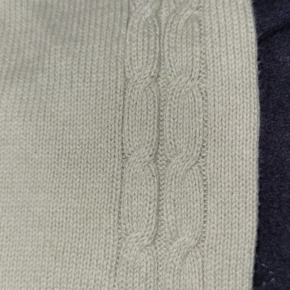 Light Sage Green Karen Scott Sweater - Size Medium - Picture 2 of 5